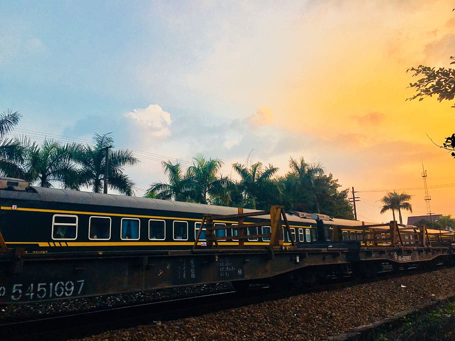 china, yangjiang, yangchun, rail transportation, public transportation HD wallpaper