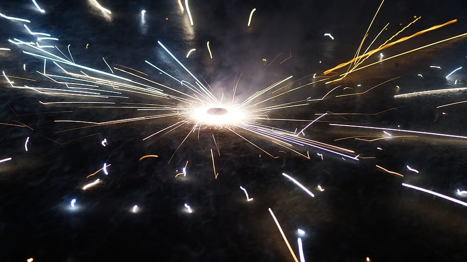 Image of Beautiful Black Background Crackers In Diwali Celebration At  Home-IU573677-Picxy