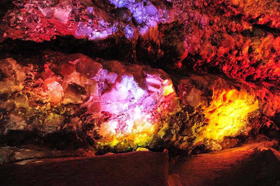 longhorn caverns, no people, rock, rock - object, solid, multi colored HD wallpaper