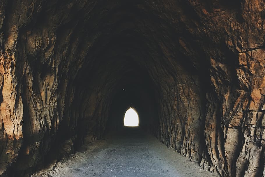 tunnel, the way forward, direction, architecture, no people HD wallpaper
