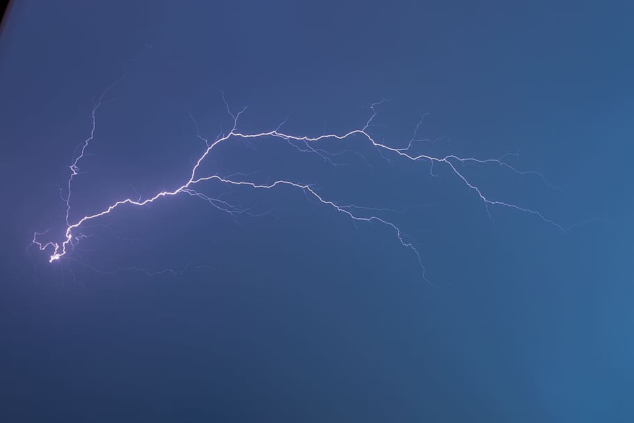 electricity, light, lightning, nature, sky, hot, flash, high HD wallpaper