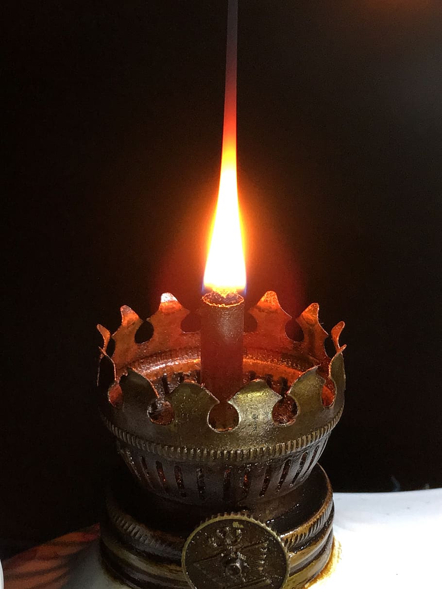 fire, wick, flame, shine, burn, heat, hot, light, cozy, burning HD wallpaper