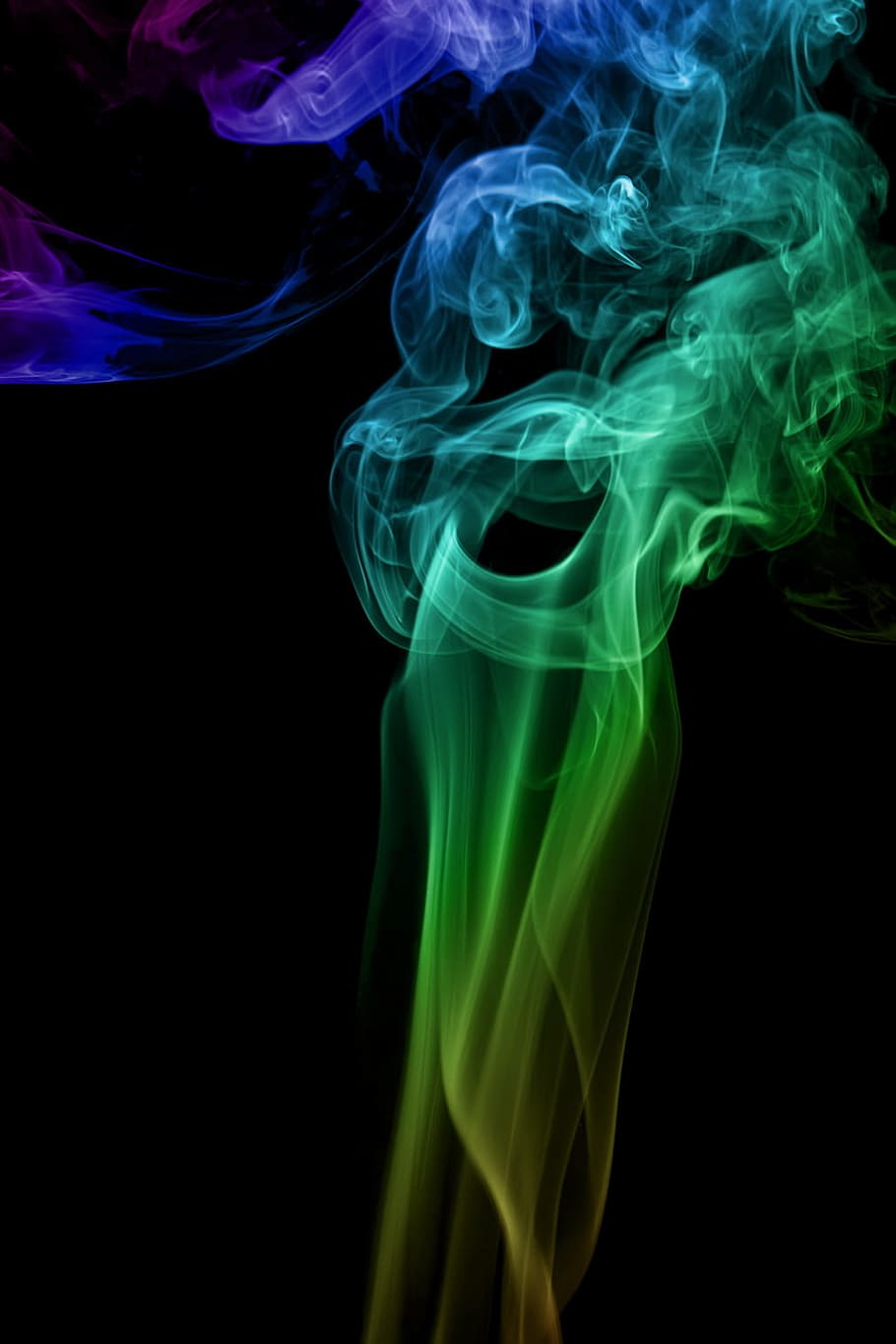 abstract, aroma, aromatherapy, background, color, smell, smoke HD wallpaper