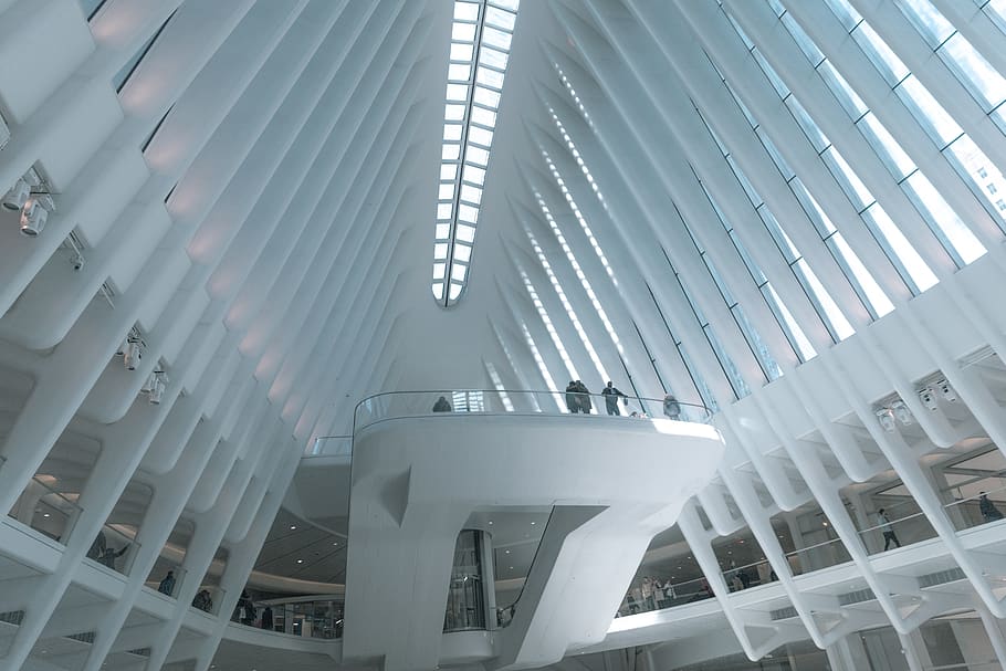 architecture, building, window, skylight, office building, dome HD wallpaper