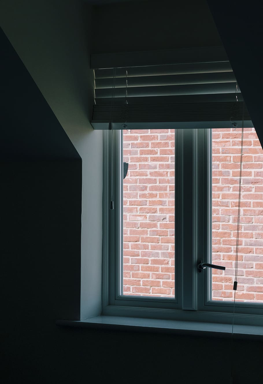 closed glass windows inside room, home decor, window shade, curtain HD wallpaper