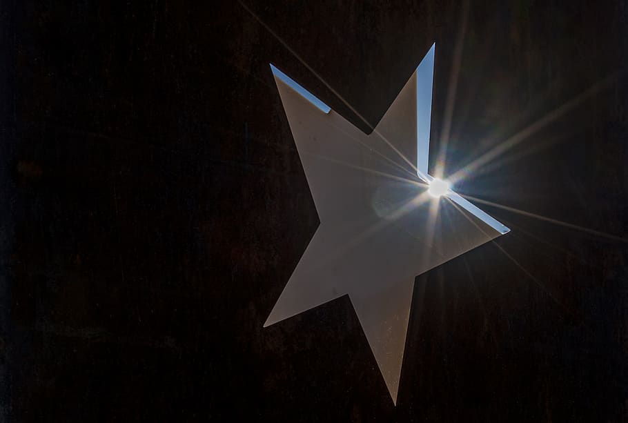 star, sun, beam, beaming, christmas, decoration, festive, art HD wallpaper