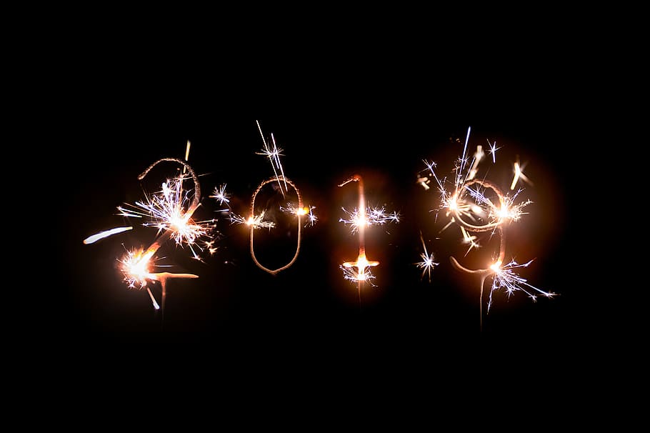 2019 fireworks art, nature, outdoors, night, light, flare, diwali HD wallpaper