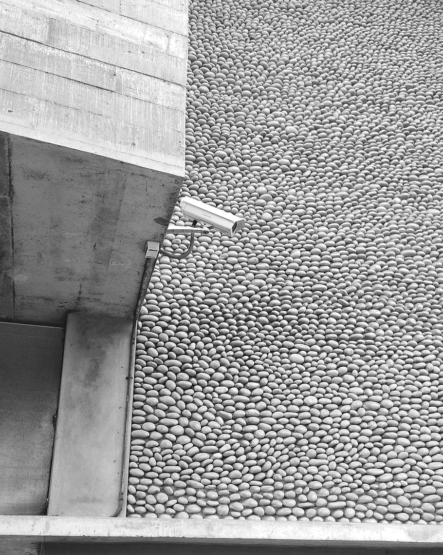 white surveillance camera, path, walkway, rug, lima, peru, observed HD wallpaper
