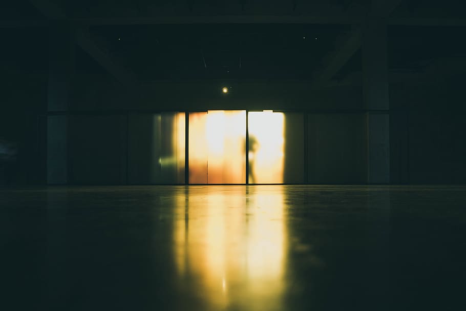 empty room, united kingdom, london, tate modern, lighting, architecture HD wallpaper