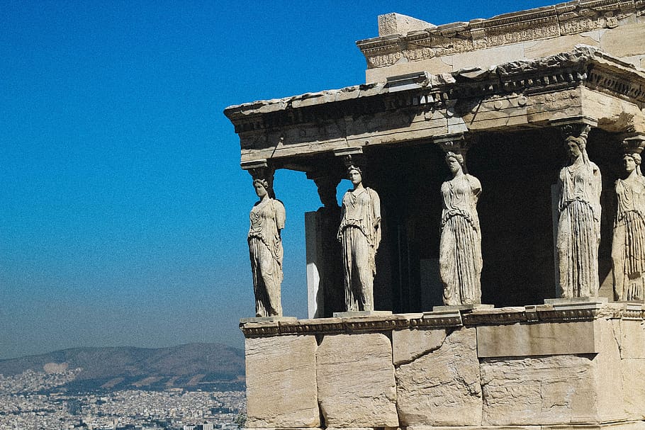 greece, athens, parthenon, architecture, built structure, sky HD wallpaper
