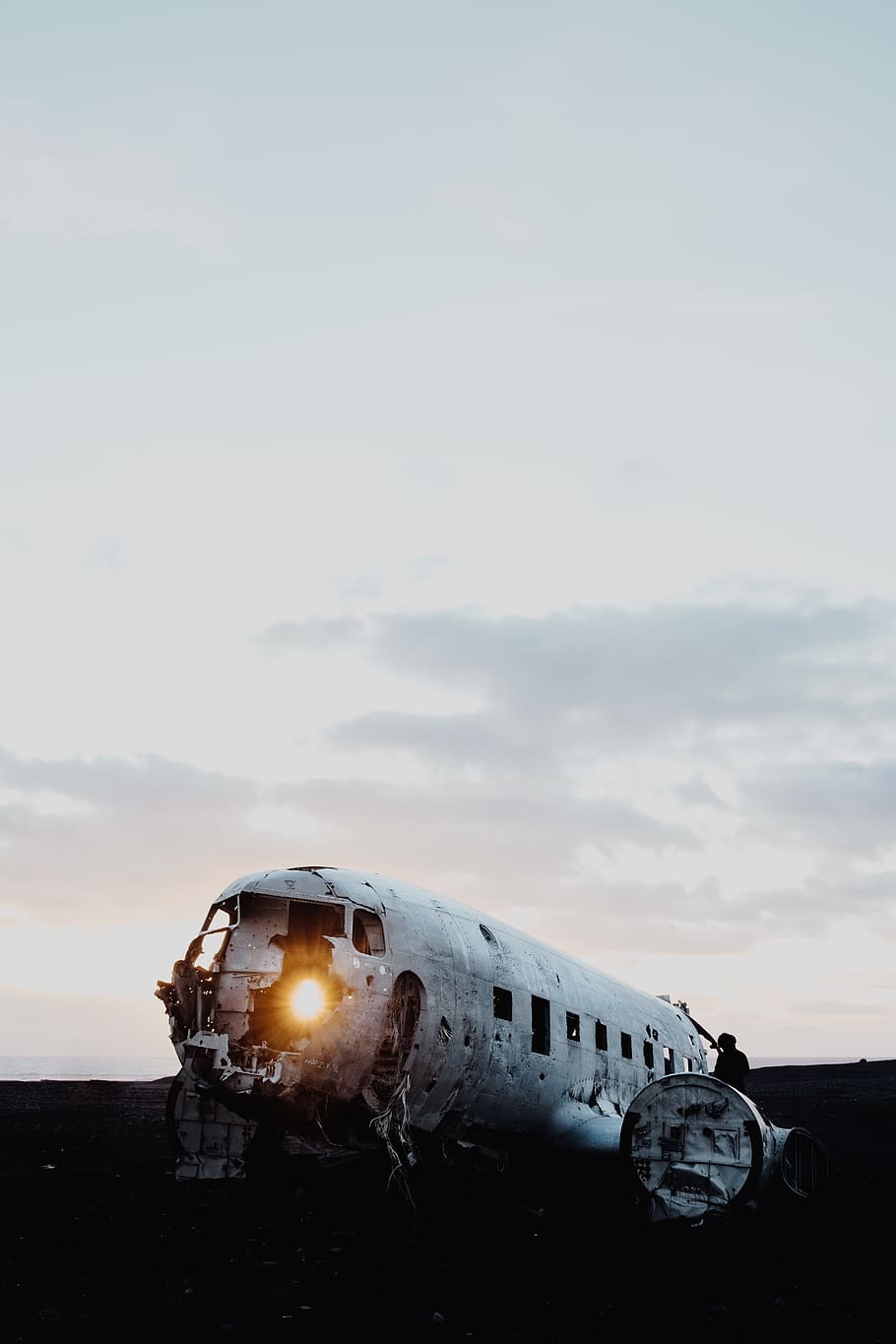 white airliner, human, person, iceland, vehicle, train, transportation HD wallpaper