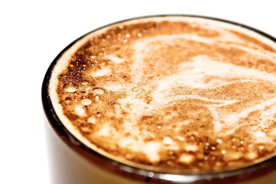 coffee, cream, cup, delicious, detail, drink, espresso, foam HD wallpaper