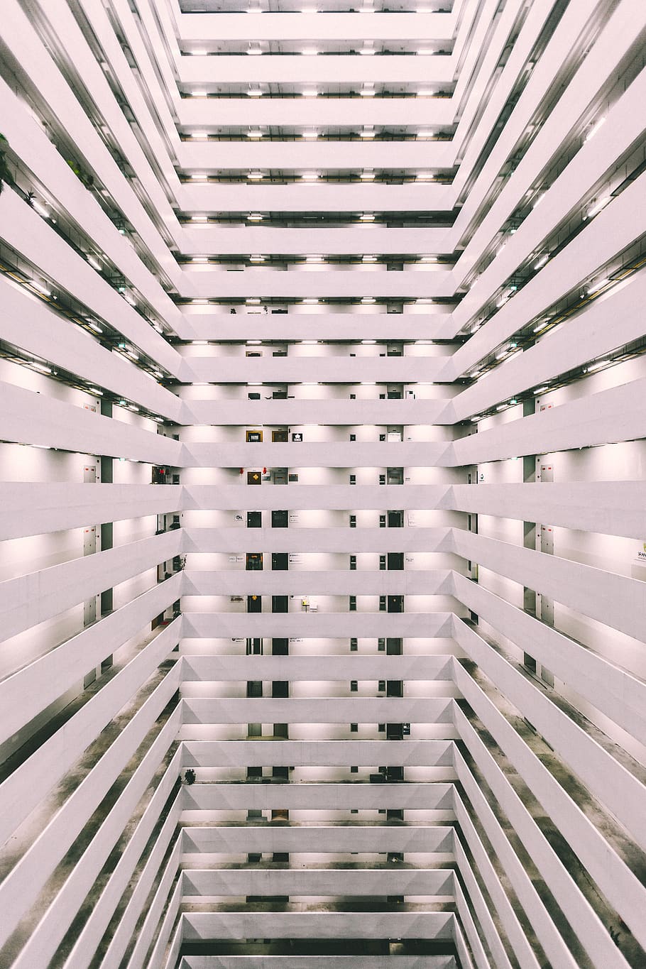 cold, white, corporate, hotel, industrial, building, backgrounds HD wallpaper