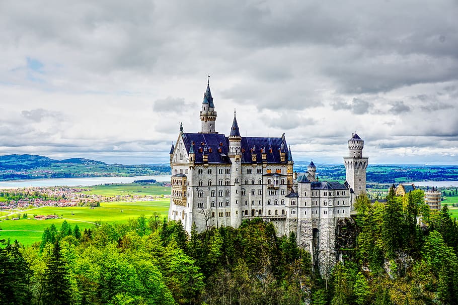 built structure, architecture, cloud - sky, building exterior HD wallpaper