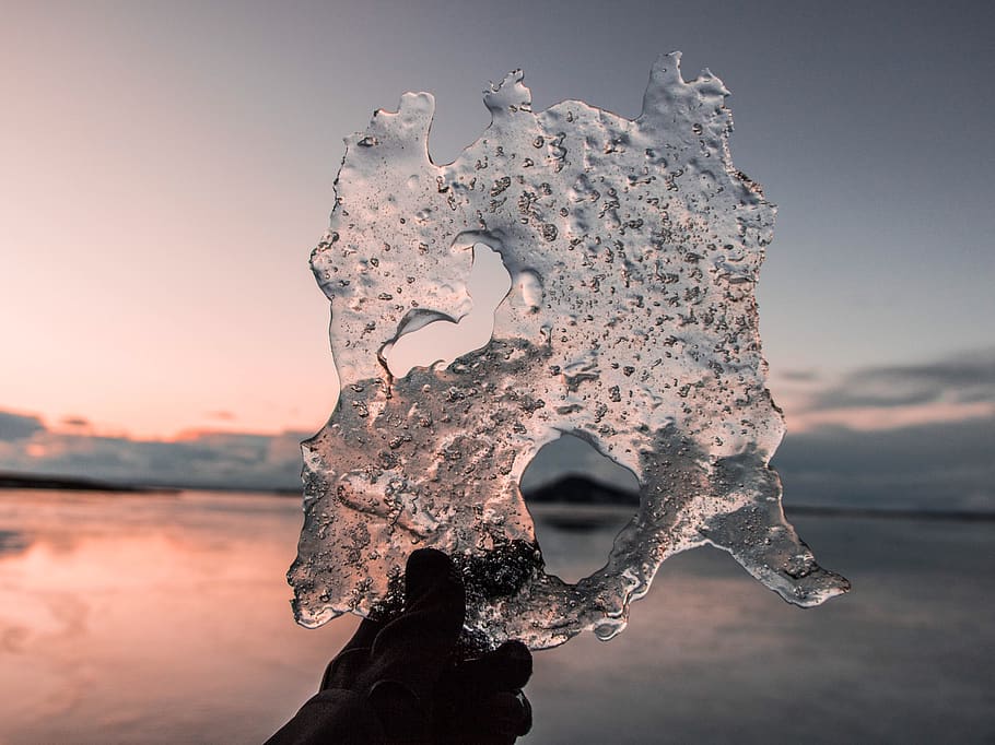 person holding icicles, nature, outdoors, apparel, clothing, ice HD wallpaper