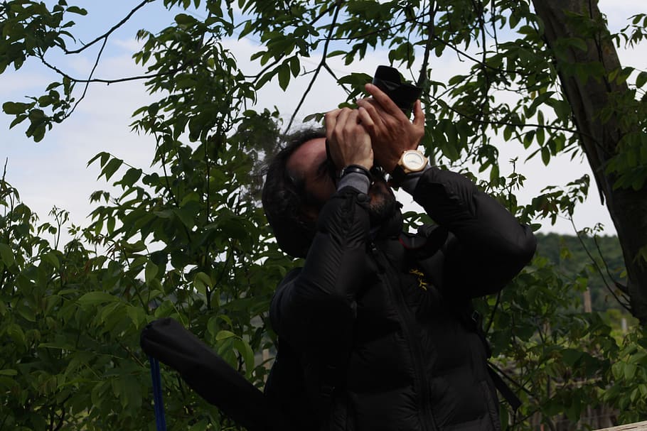 person, human, architecture, building, binoculars, bird, accipiter HD wallpaper