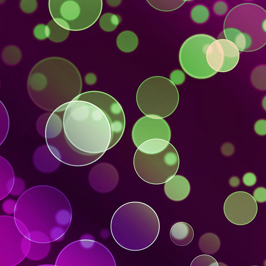 abstract, background, bright, bubbles, circle, circles, color HD wallpaper