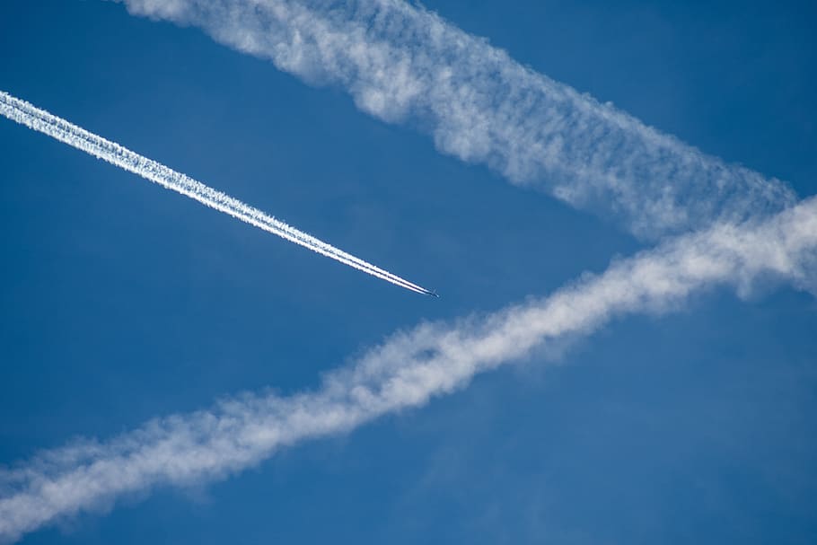 aircraft, sky, flying, jet, aviation, vacations, traffic, wing HD wallpaper