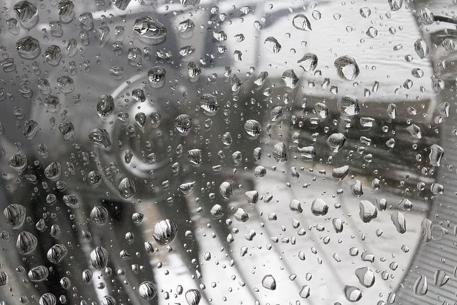 rainwater, headlight, trickle, glass, drop, wet, non, glass - material HD wallpaper