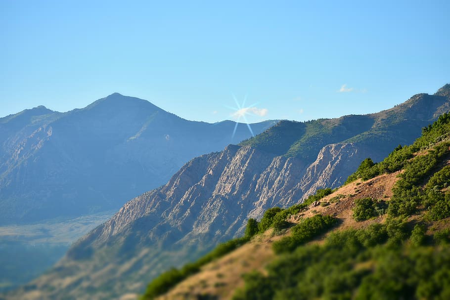 plants and mountains, outdoors, nature, mountain range, peak HD wallpaper