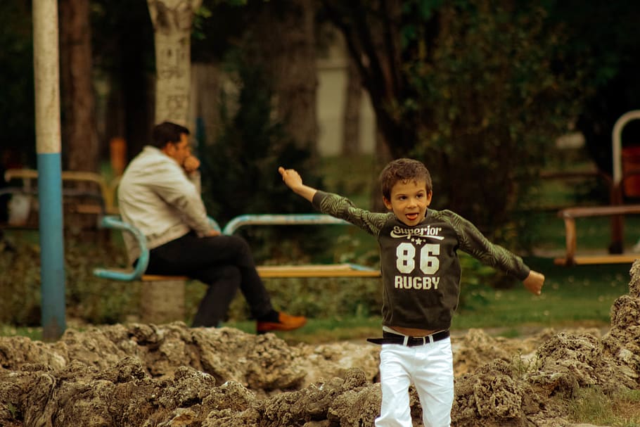 turkey, sivas, child, man, flying, childhood, two people, togetherness, HD wallpaper