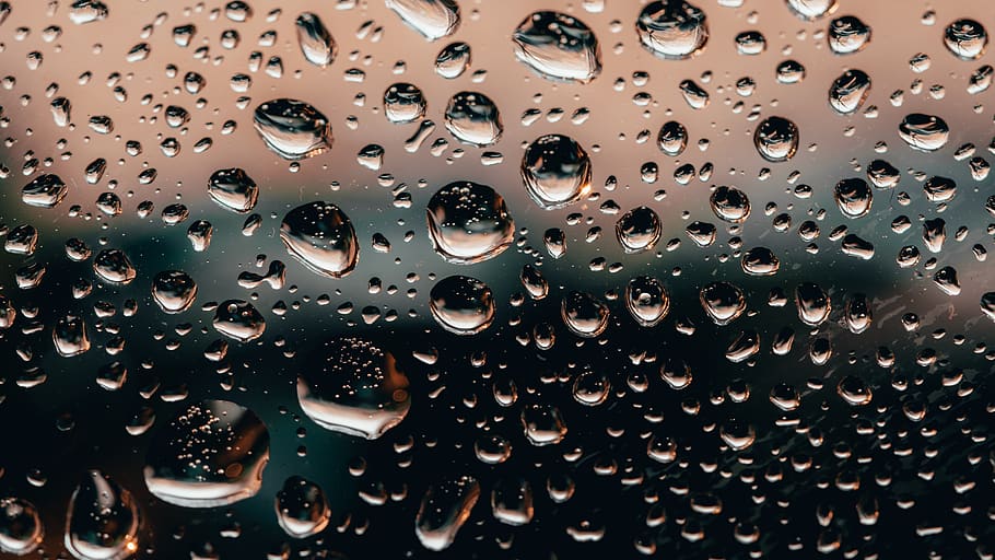 droplet, texture, window, rug, drops, weather, ran, background HD wallpaper