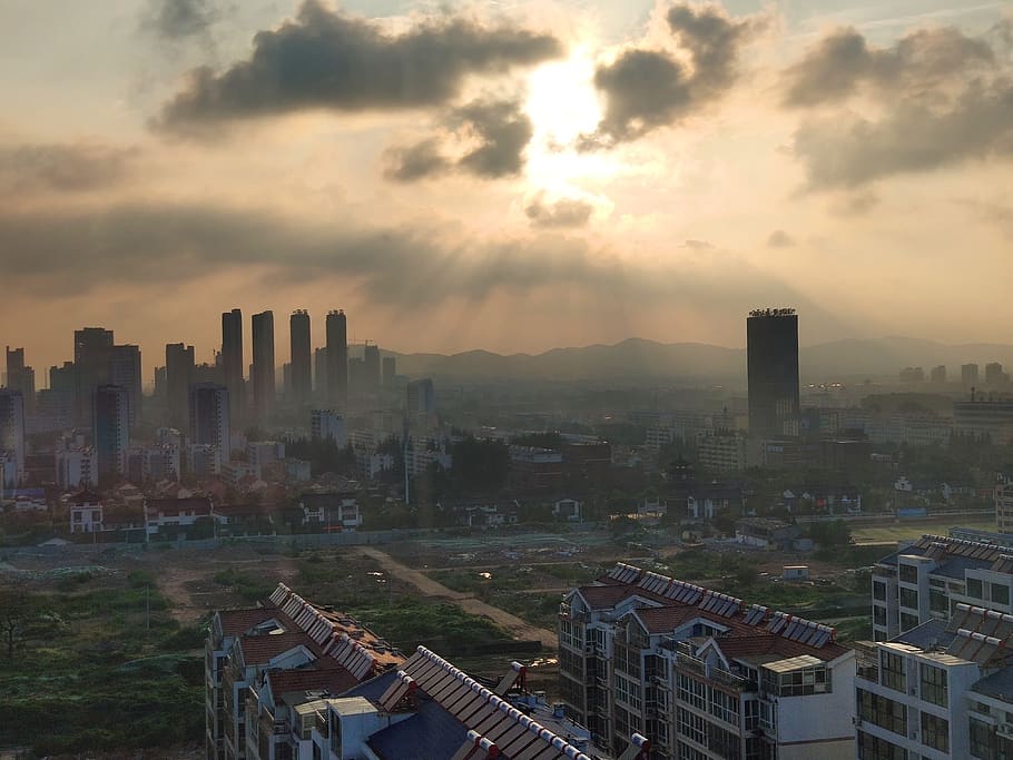 china, rizhao, building exterior, architecture, built structure HD wallpaper