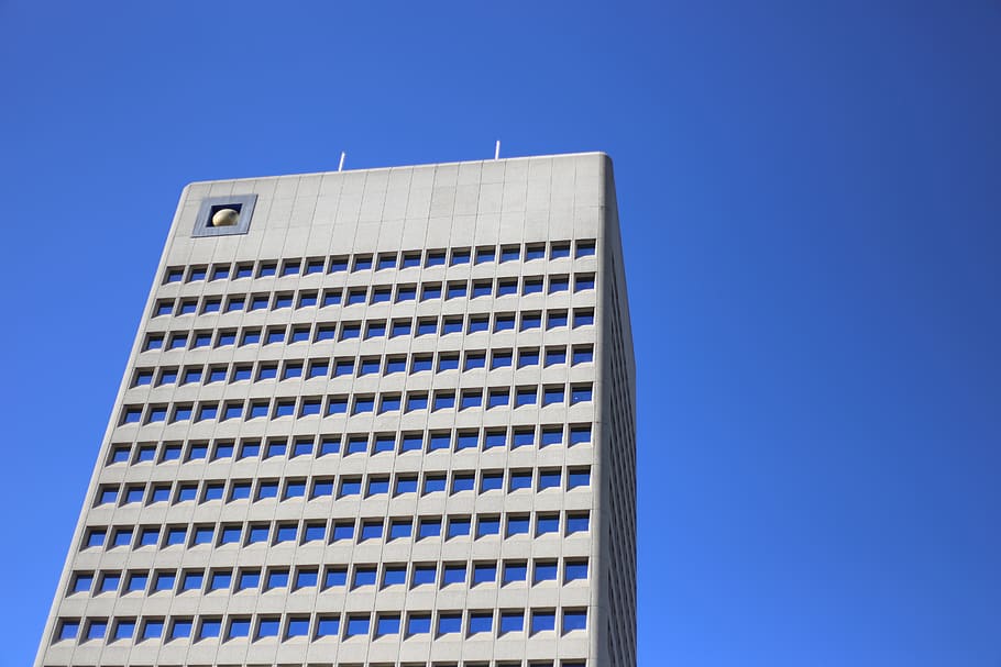 netherlands, rotterdam, structure, sky, windows, shadows, building HD wallpaper