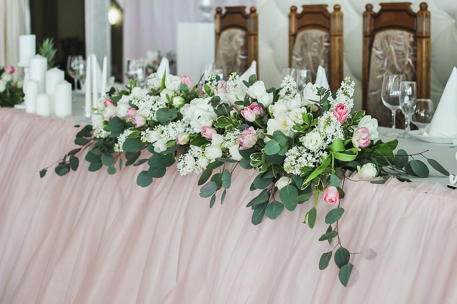 decor, flowers, wedding, ornament, husband, wife, holiday, background HD wallpaper