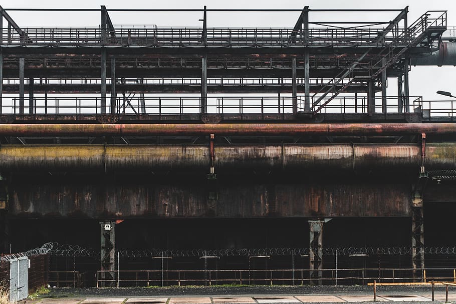 architecture, built structure, industry, metal, building exterior HD wallpaper
