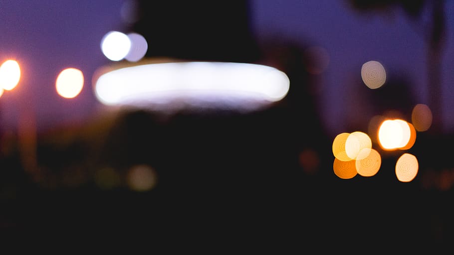 light, purple, bokeh, illuminated, night, defocused, no people HD wallpaper