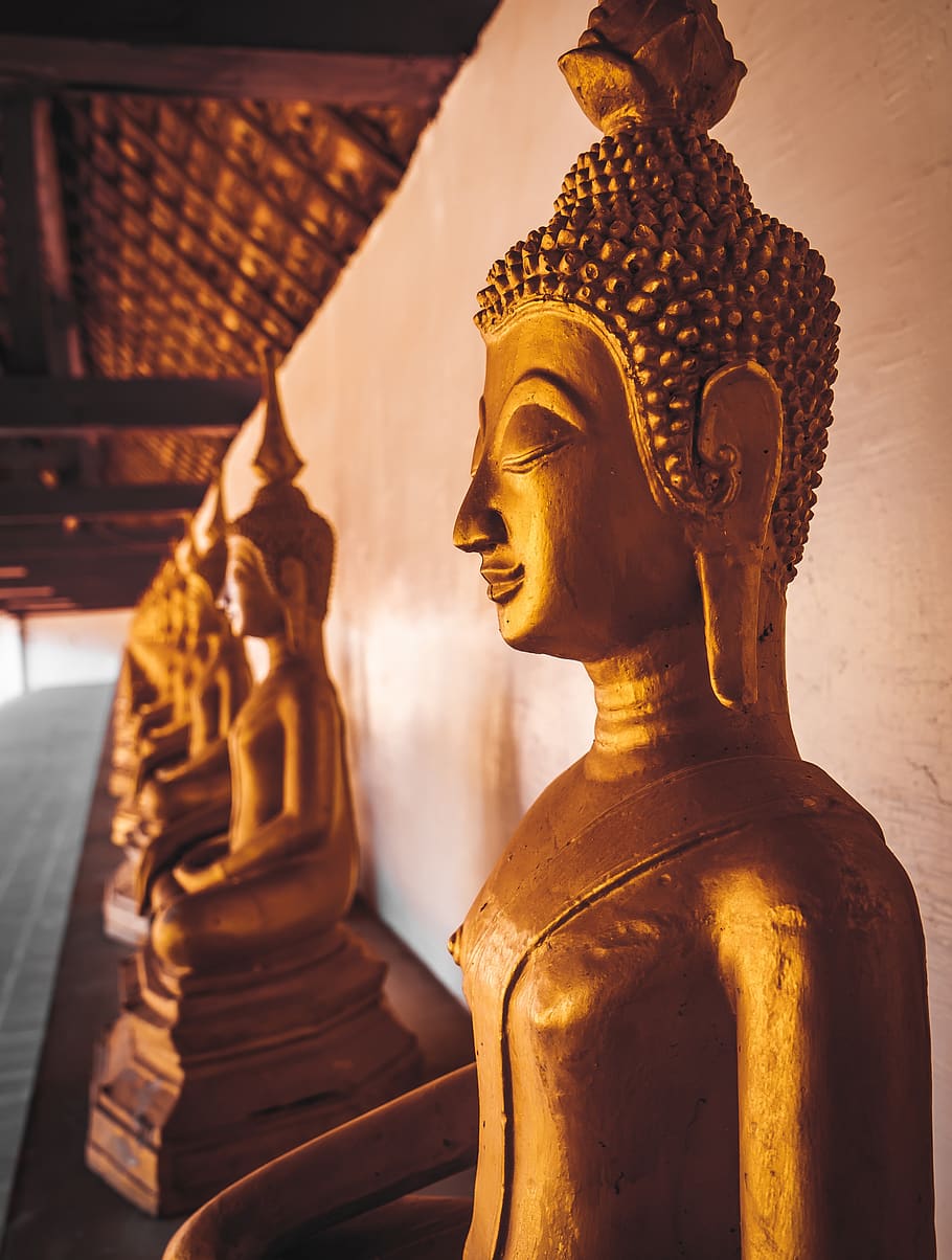 laos, temple, city, asia, buddhist, travel, background, architecture, HD wallpaper