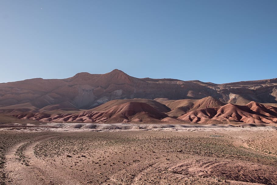 desert dune during day time, nature, outdoors, ground, soil, morocco, HD wallpaper