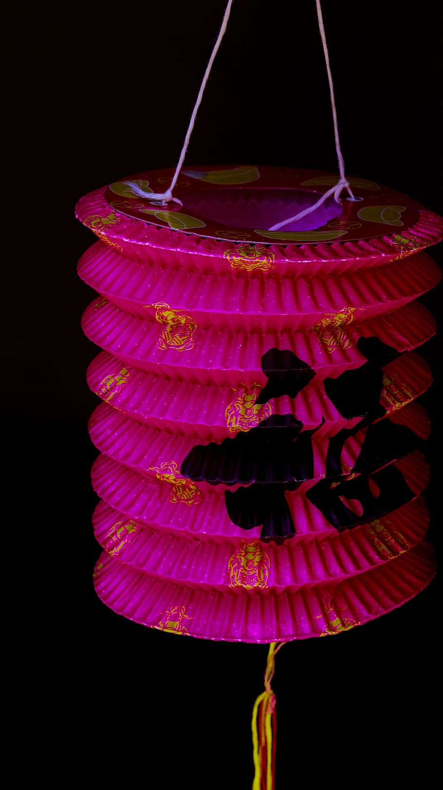 coil, spiral, lamp, Chinese New year, lunar New year, lantern, paper lantern, light, red, Chinese, HD wallpaper