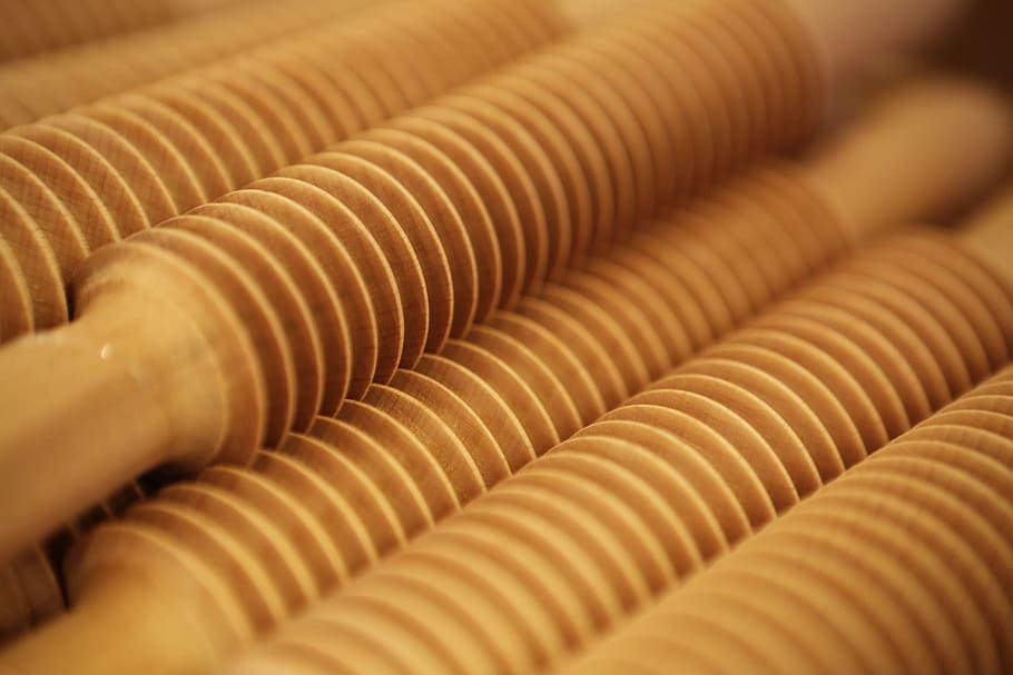 wood, rolls, no people, in a row, large group of objects, close-up HD wallpaper