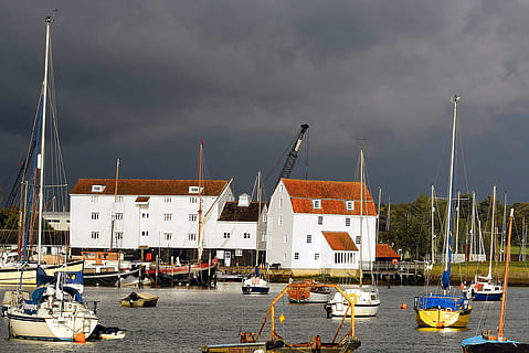 Woodbridge Tidal Mill in Suffolk, heritage, tourist attractions HD wallpaper