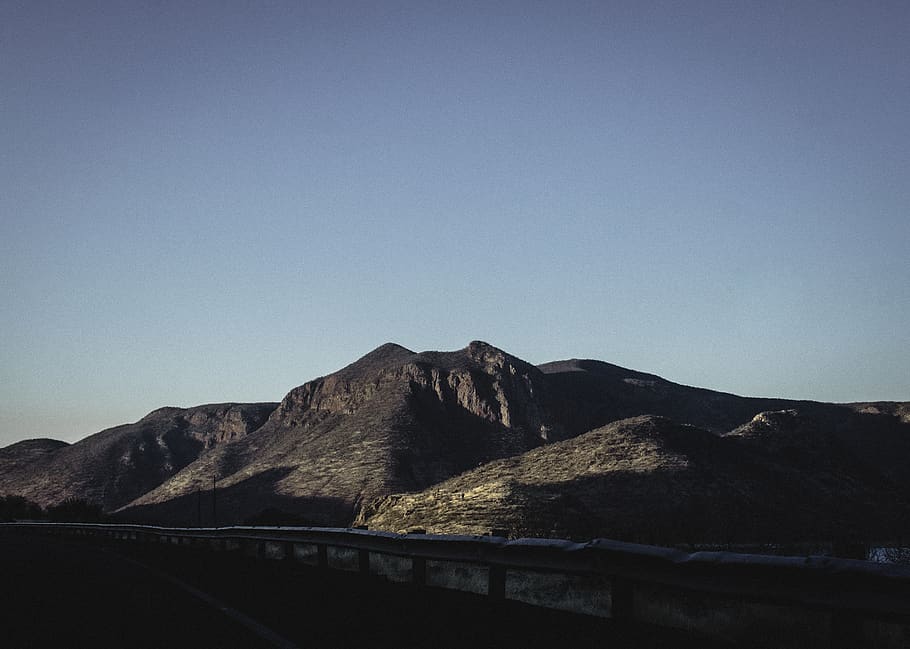 mexico, landscape, hispter, black, mountain, old, rock, sky HD wallpaper