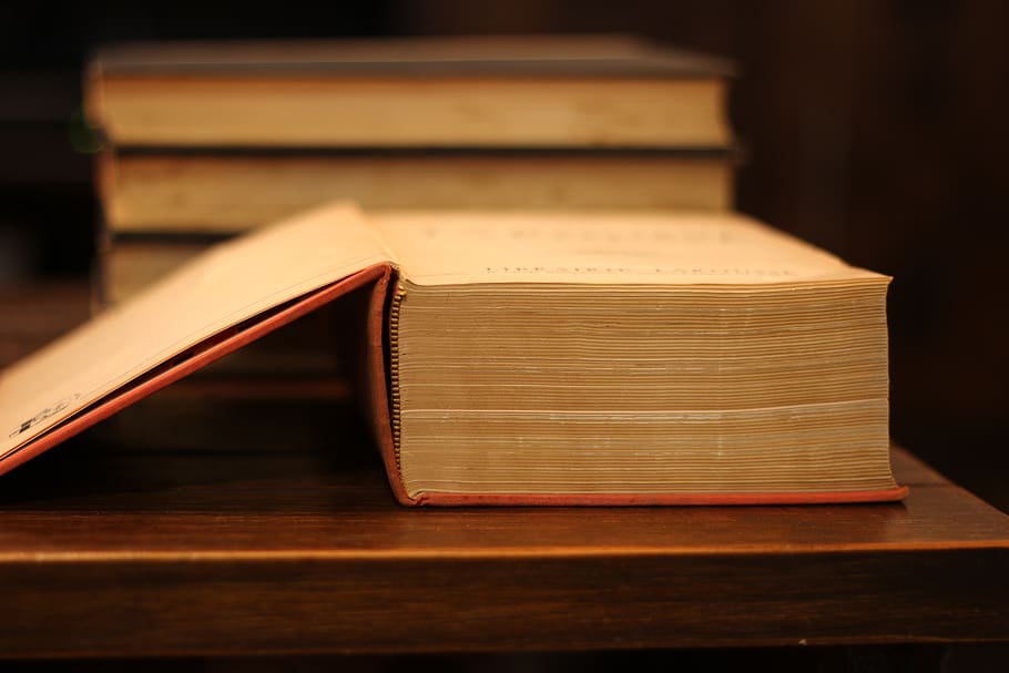 books, dictionary, french, language, words, knowledge, wisdom HD wallpaper
