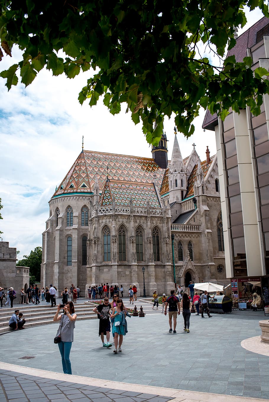 hungary, budapest, architecture, group of people, large group of people HD wallpaper