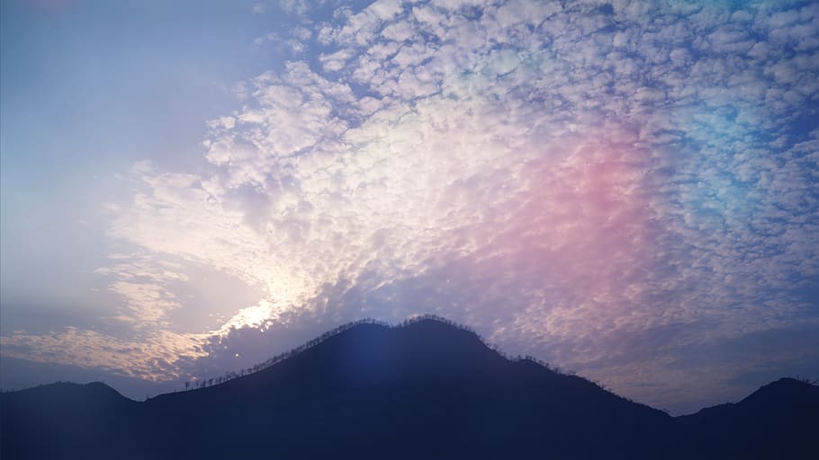 india, clouds, mountain, sky, cloud - sky, beauty in nature HD wallpaper