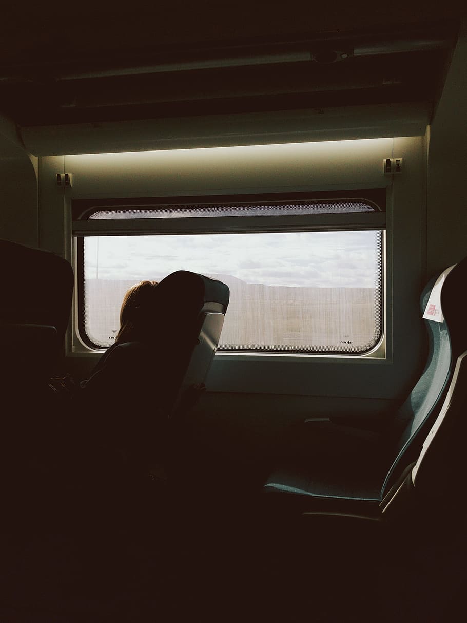 person sitting inside vehicle, mode of transportation, vehicle interior HD wallpaper