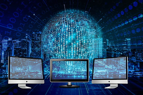 network, binary, present, presentation, manhattan, binary system HD wallpaper
