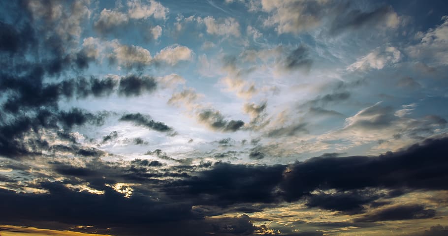 Photography of Cirrus Clouds, colors, dark clouds, daylight, nature HD wallpaper