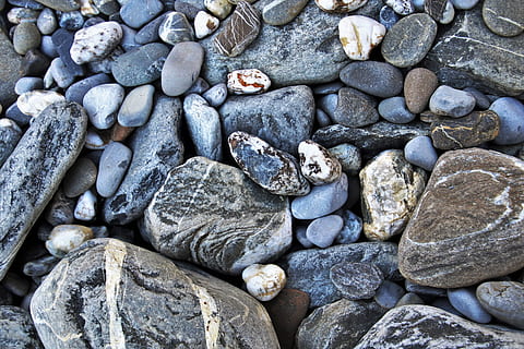 the stones, gray, rough, shape, granite, the structure of the HD wallpaper