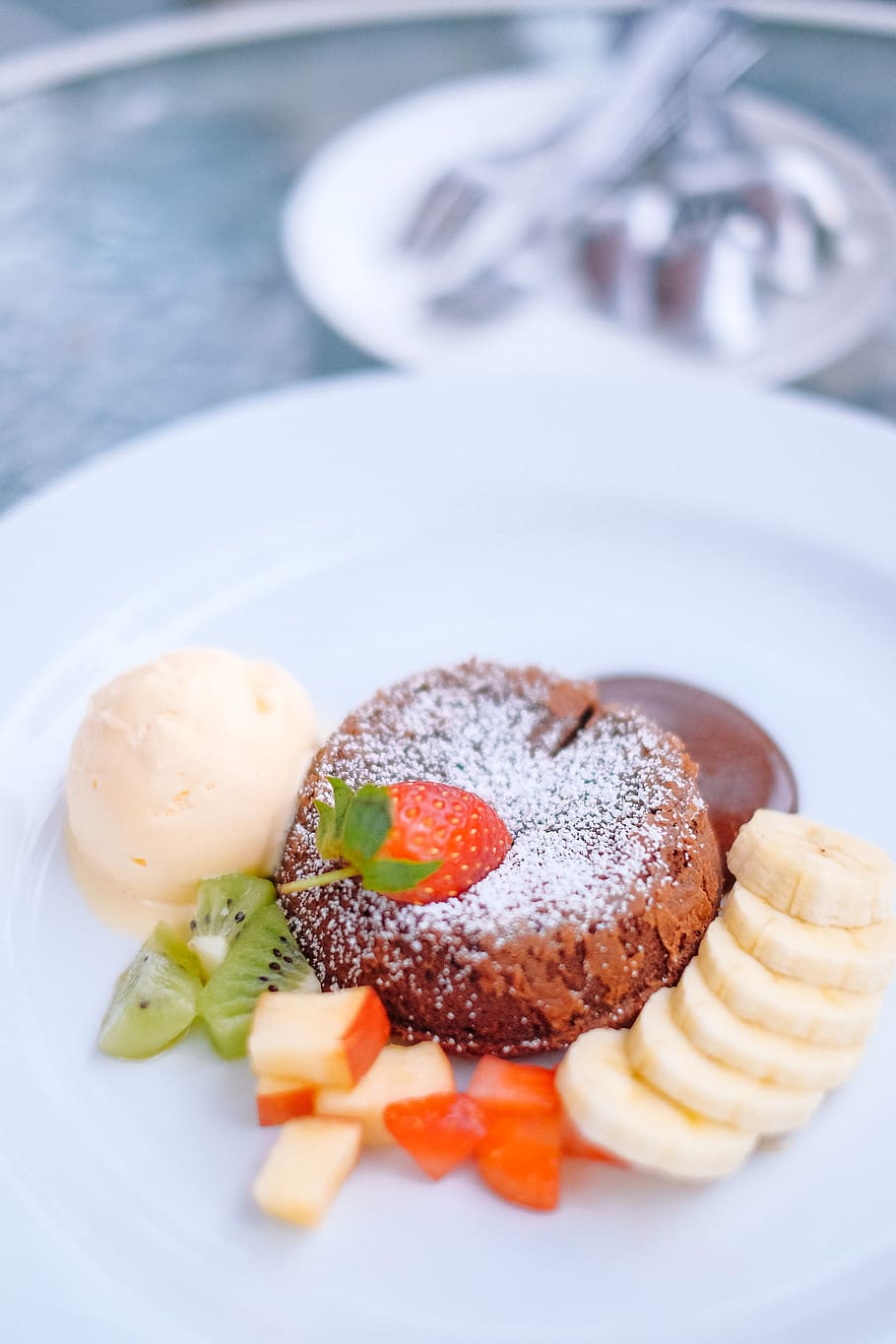 chocolate dessert, egg, food, confectionery, sweets, meal, dish HD wallpaper