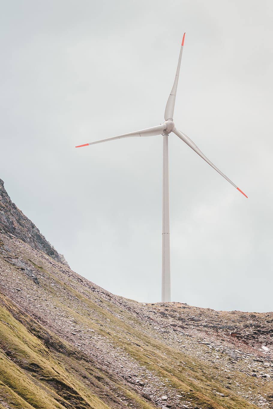 white windwmill, fuel and power generation, turbine, wind turbine HD wallpaper