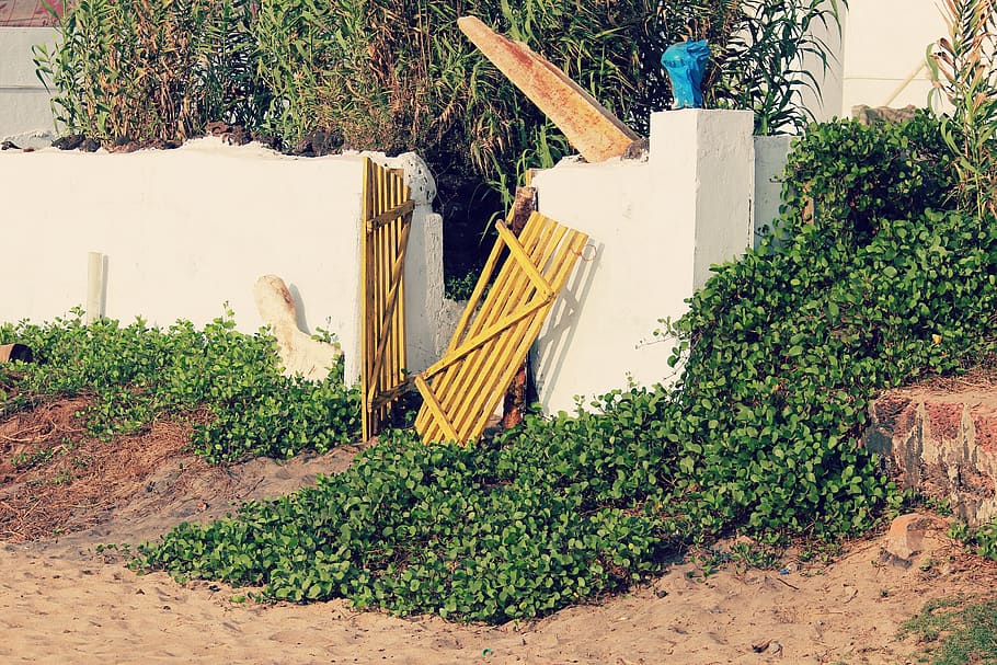india, calangute, gate, green, beach, shore, vintage, wow, cool HD wallpaper