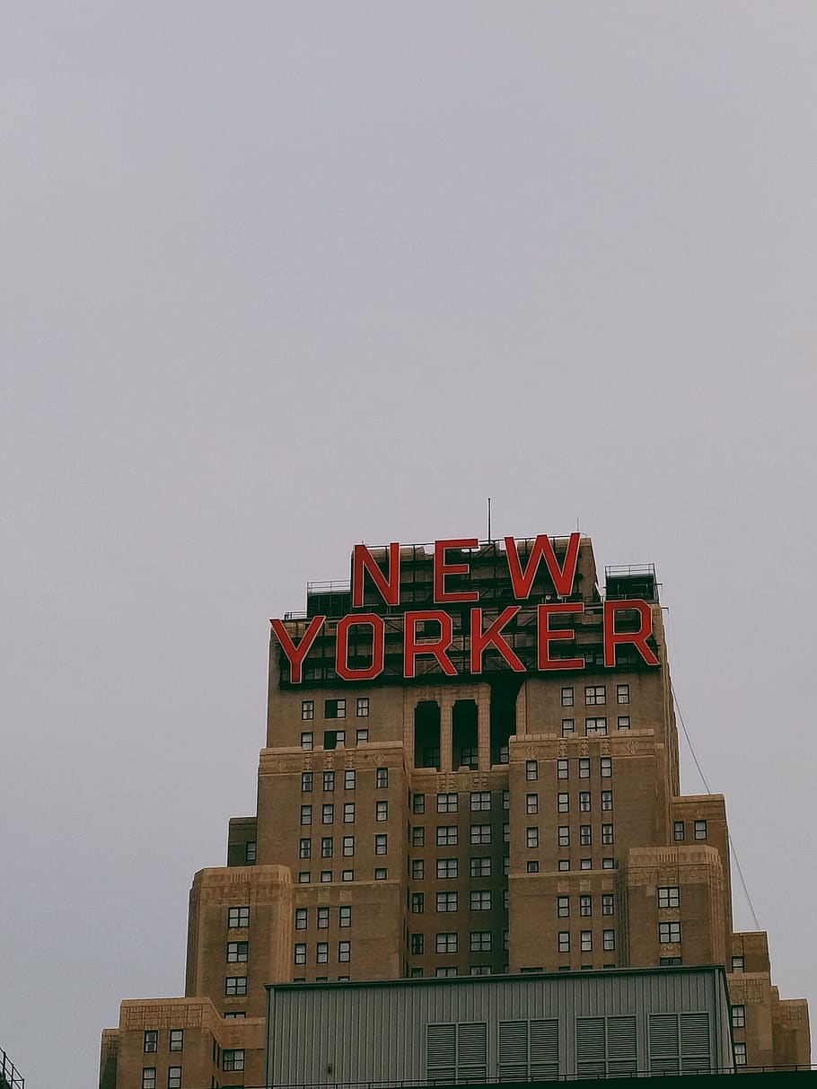 The New Yorker building, a Wyndham hotel., united states, manhattan, HD wallpaper