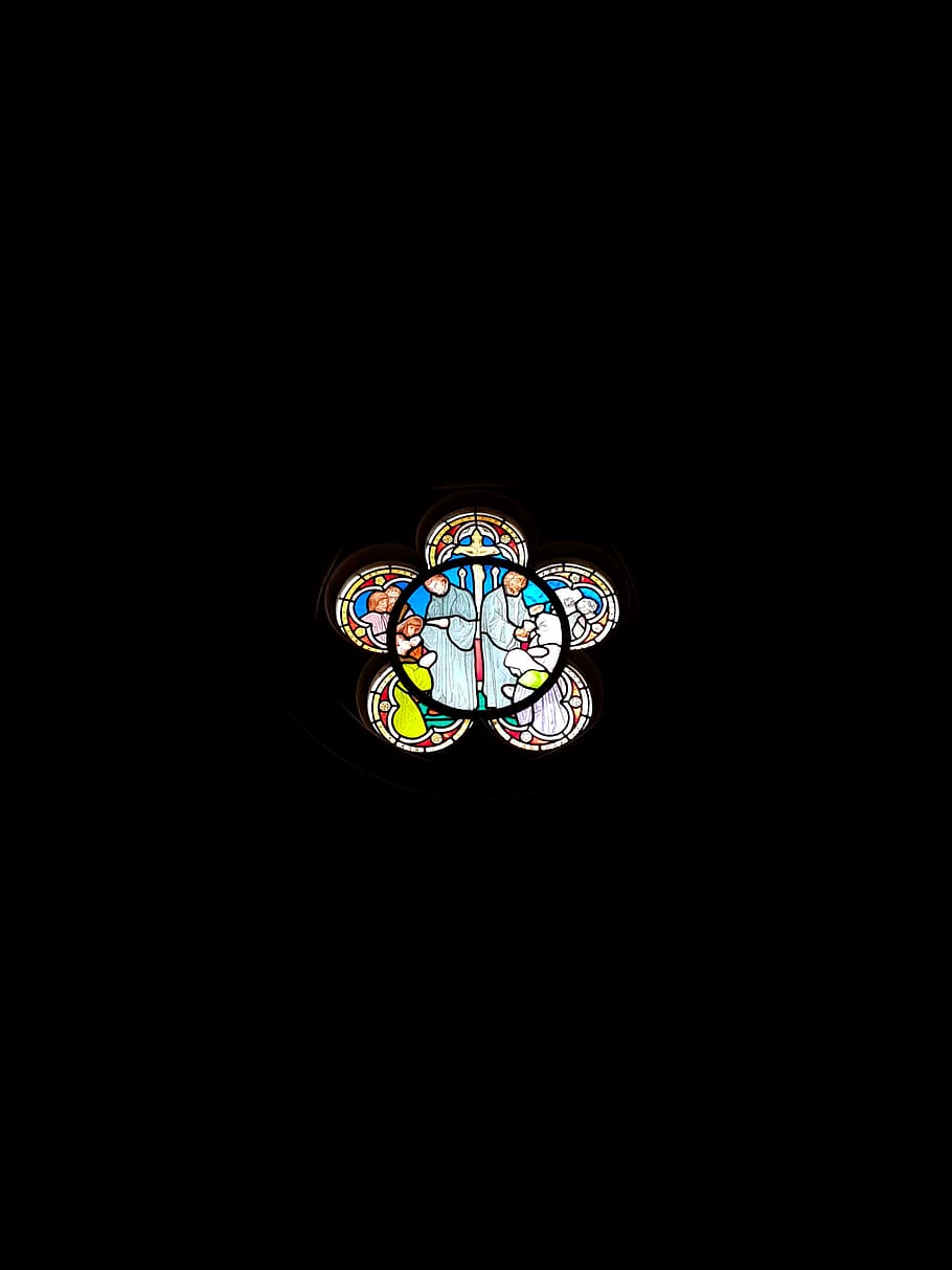germany, wernigerode, wernigerode castle, bibel, church, window HD wallpaper