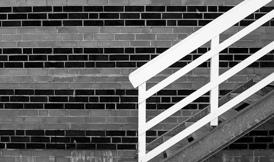 texture, pattern, background, wall, structure, abstract, stairs HD wallpaper